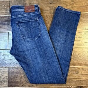 Levi's Made And Crafted Tack Slim Jeans Denim Dark Wash Men's W32x34L Excellent